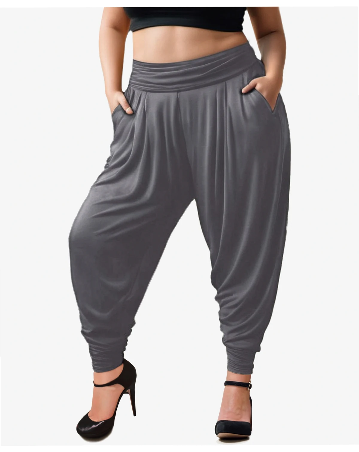 Plus Size Harem Pants