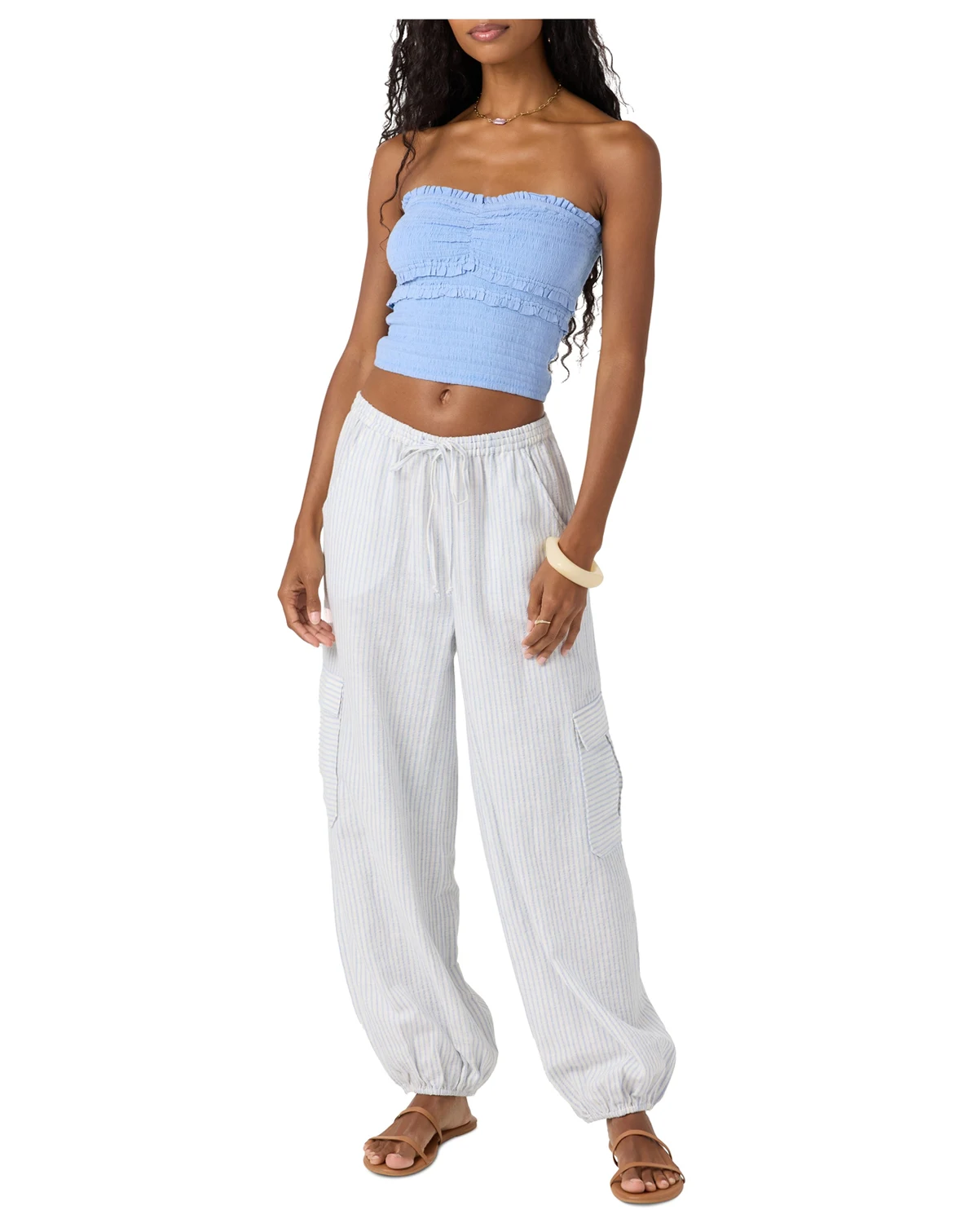 Juniors' Kimmie Pull-On Cargo Pants