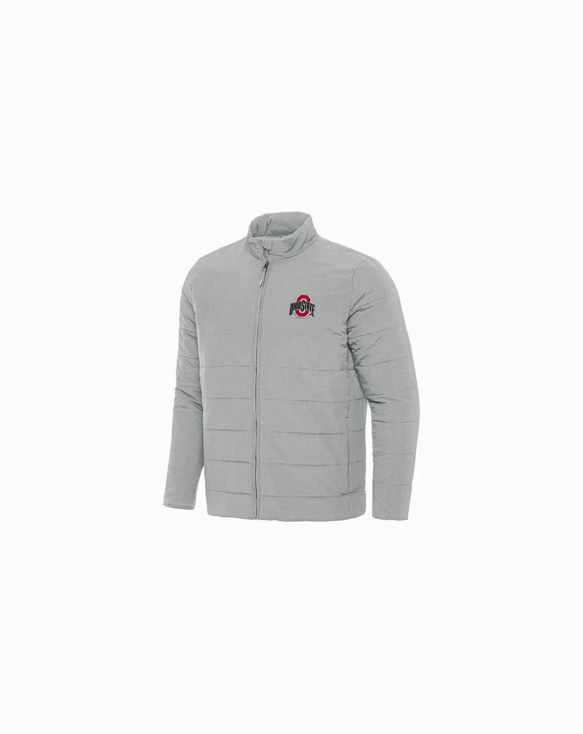 Men's Gray Ohio State Buckeyes Swelter Full-Zip Puffer Jacket