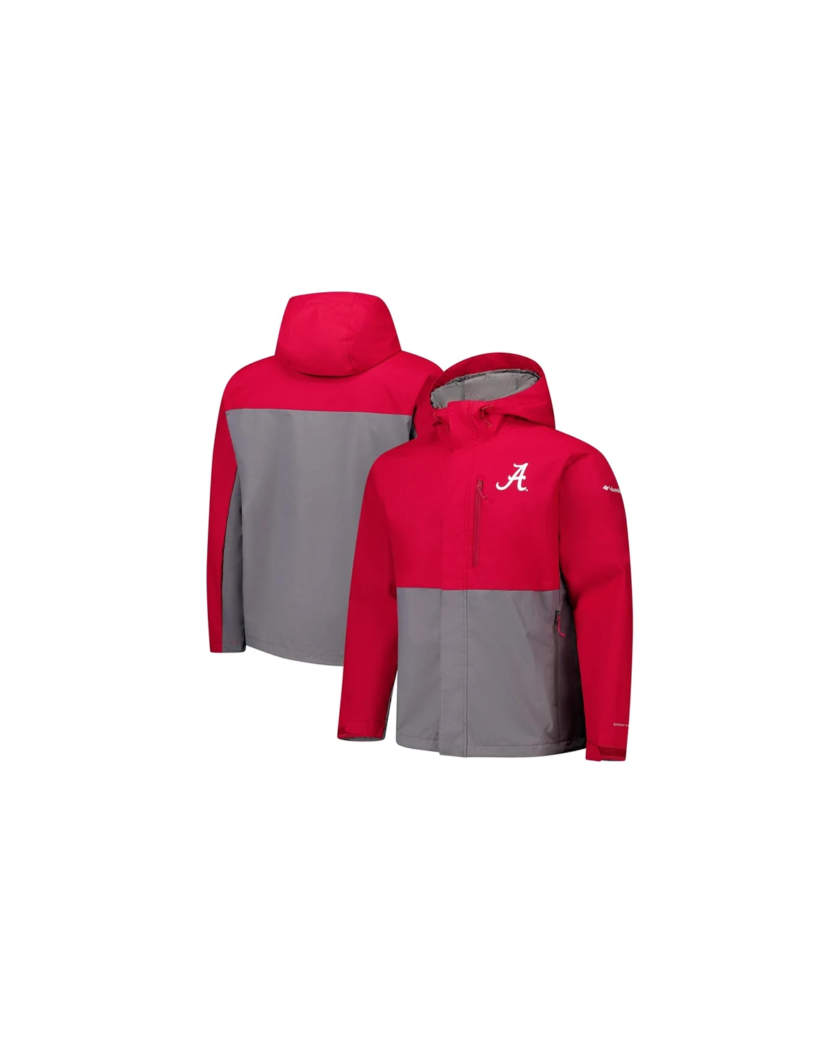 Men's Crimson Alabama Crimson Tide Field Bound Omni-Tech Full-Zip Jacket