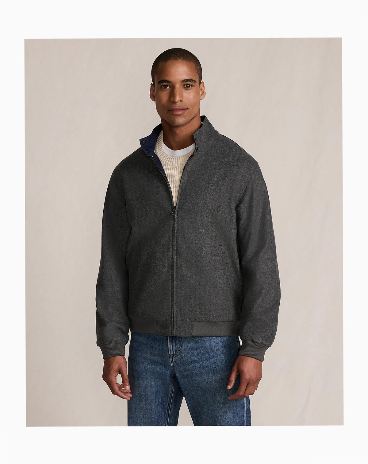 Men's Reversible Harrington Jacket