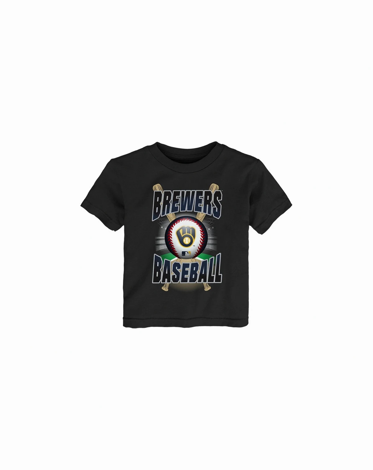 Toddler Boys and Girls Black Milwaukee Brewers Special Event T-shirt