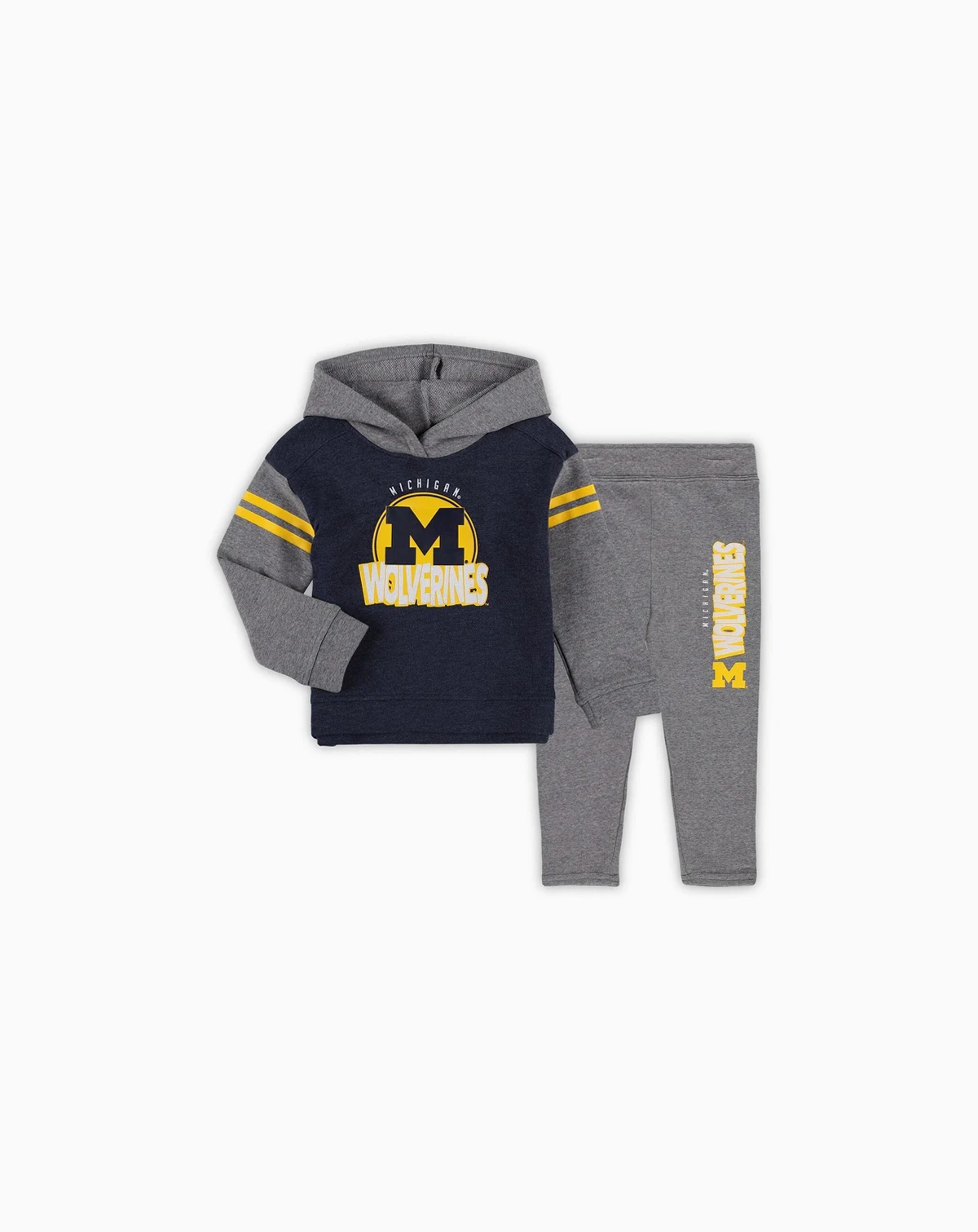 Girls Toddler Michigan Wolverines Clubhouse Pullover Hoodie and Legging Set
