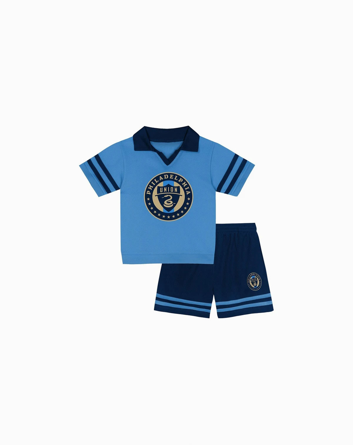Toddler Blue Philadelphia Union Charming Dude Top and Shorts Set