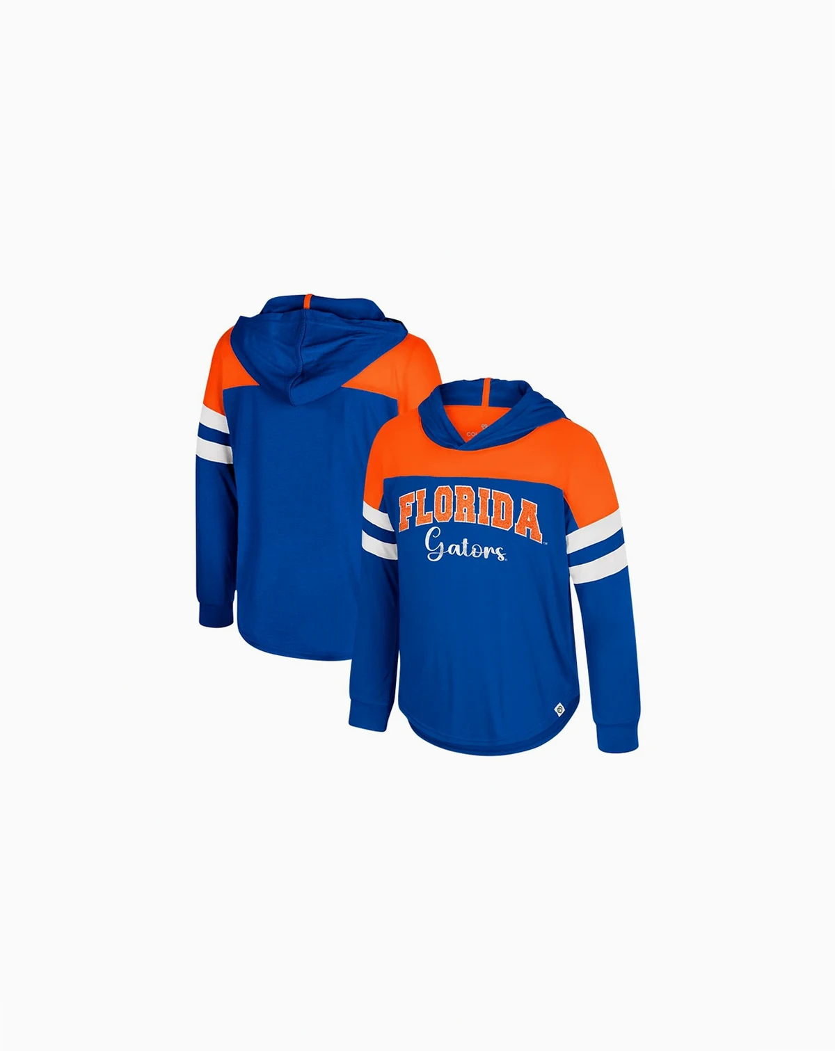 Toddler Royal Florida Gators Reflection Hoodie Long Sleeve T-Shirt