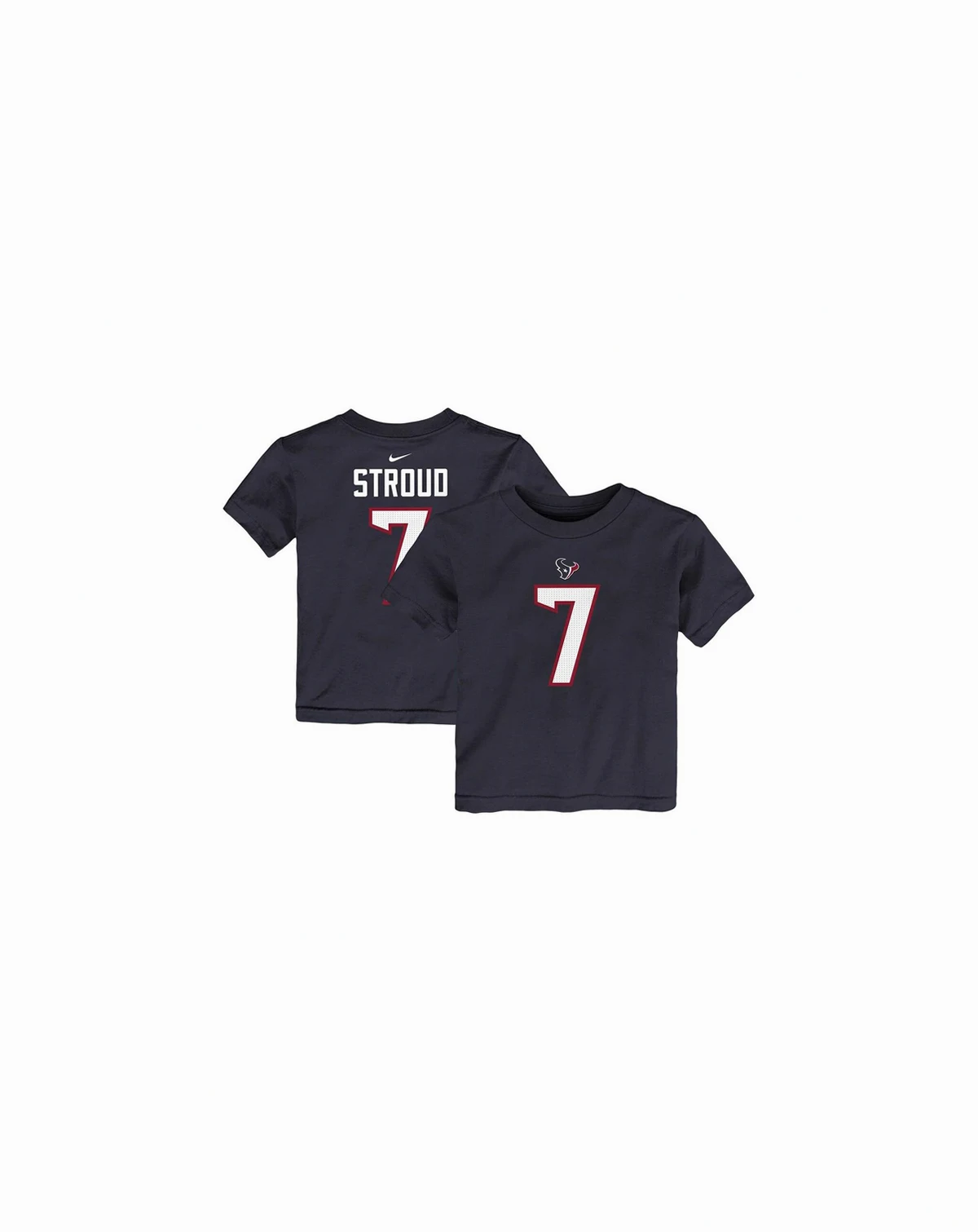 Toddler Boys and Girls C.J. Stroud Navy Houston Texans Player Name and Number T-shirt