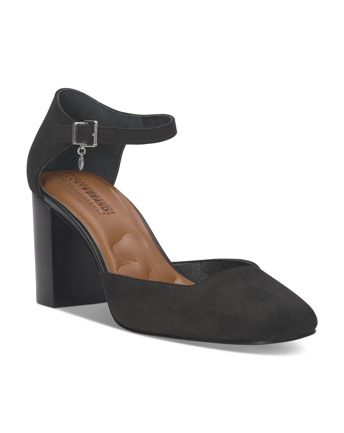 Women's Kanira Square-Toe Stacked Heel Pumps