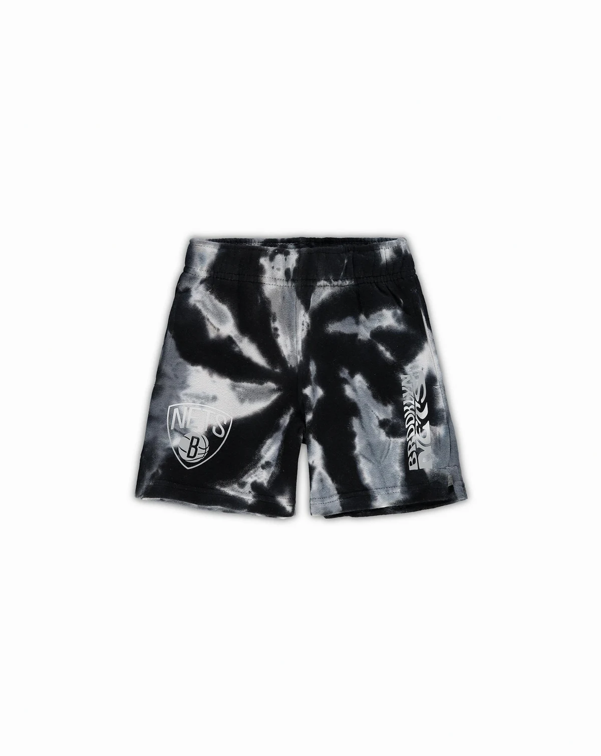 Toddler White, Black Brooklyn Nets Santa Monica Shorts