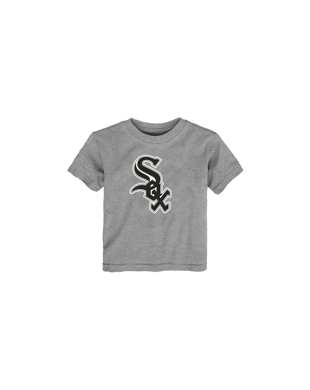 Toddler Heather Gray Chicago White Sox Primary Logo T-Shirt