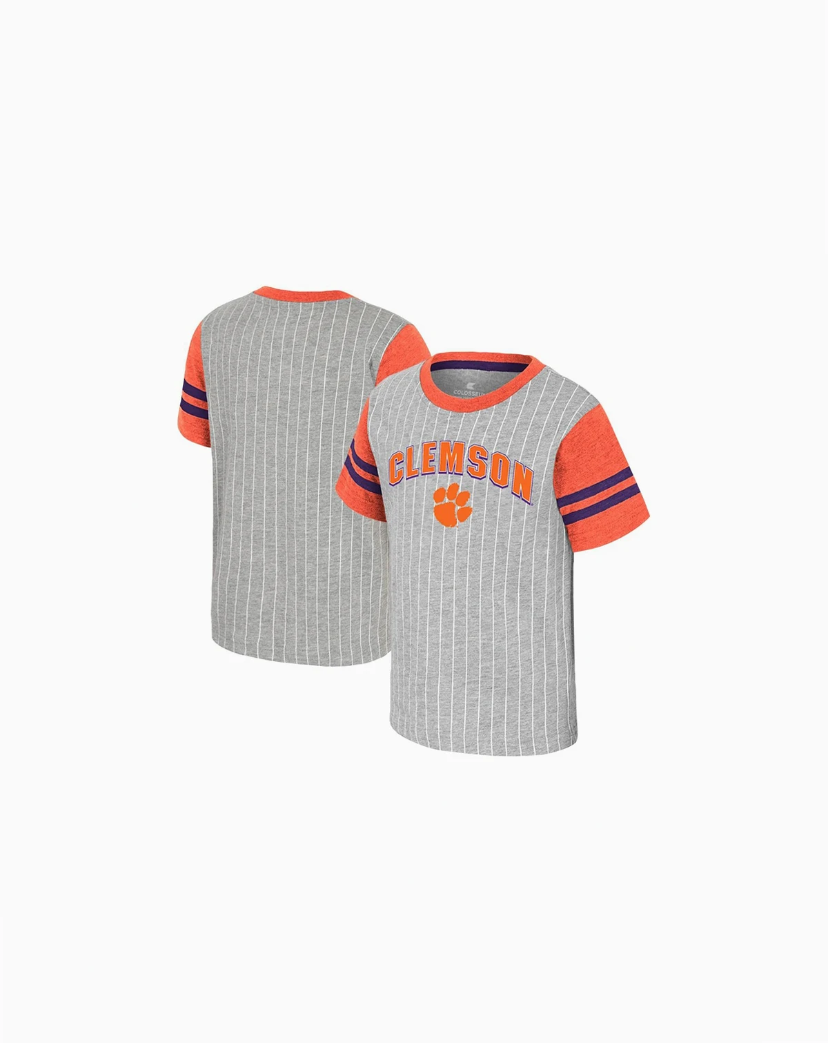 Toddler Heather Gray Clemson Tigers Airball T-Shirt