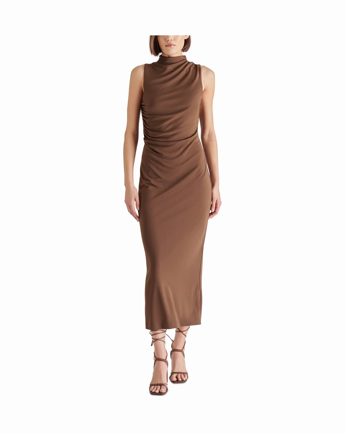 Women's Mo Mock Neck Midi Dress