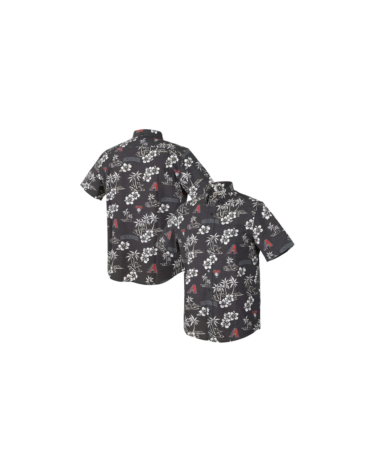 Men's Black Arizona Diamondbacks Kekai Performance Button-Up Shirt