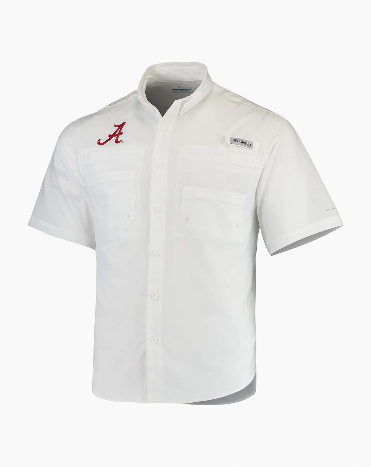 Men's White Alabama Crimson Tide Tamiami Shirt