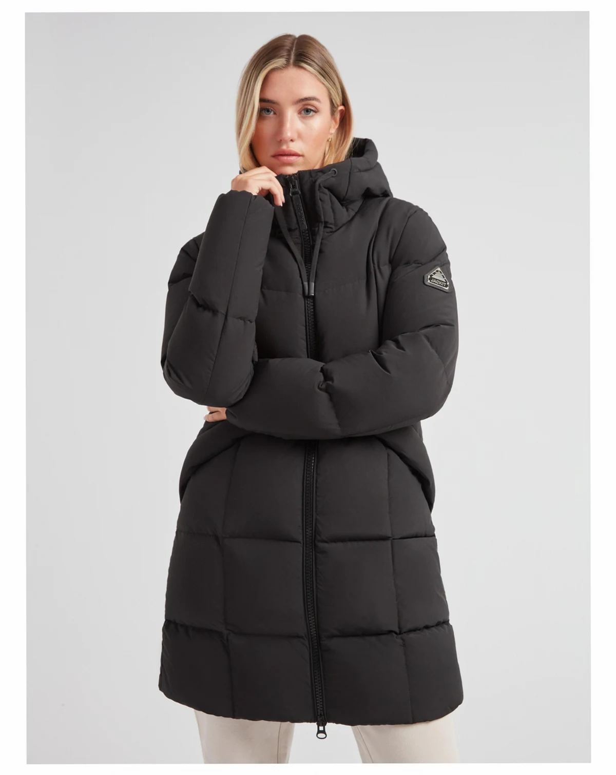 Women's Long Sleeve Star Down Coat