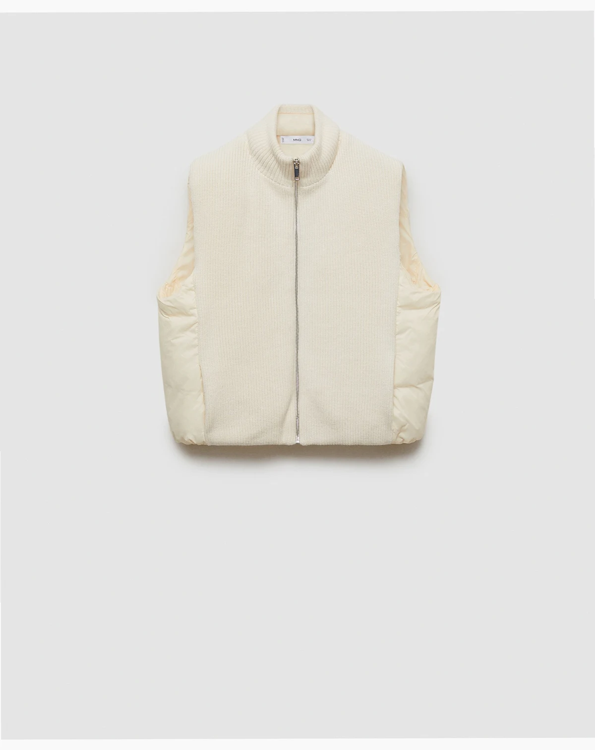 Women's Contrasting Knit Vest