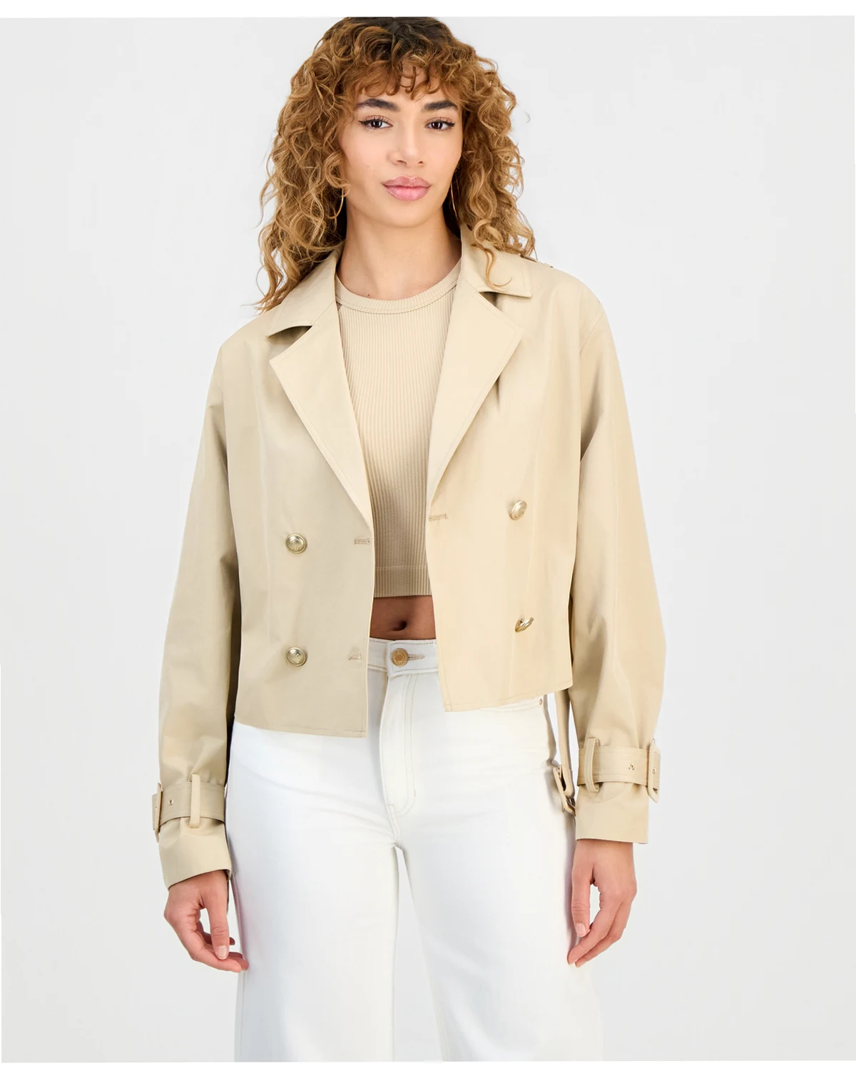 Women's Fatou Cropped Trench Jacket