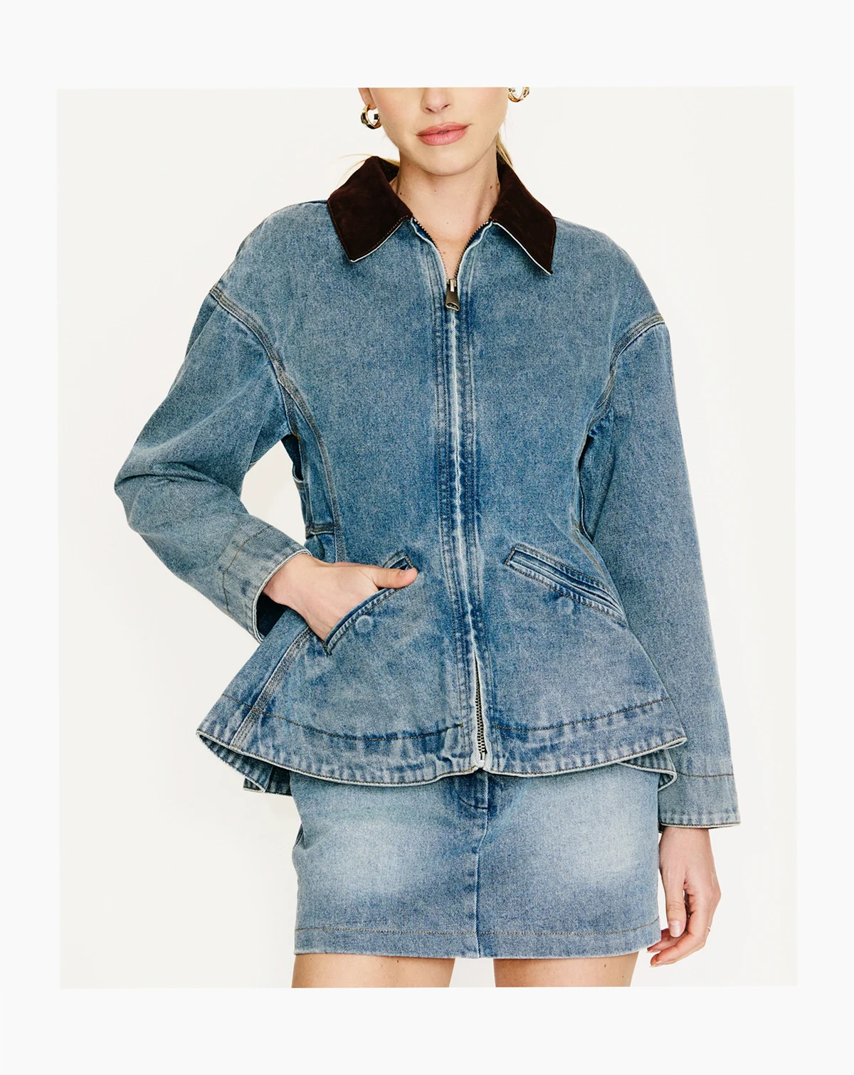 Women's Spread Collar Jacket