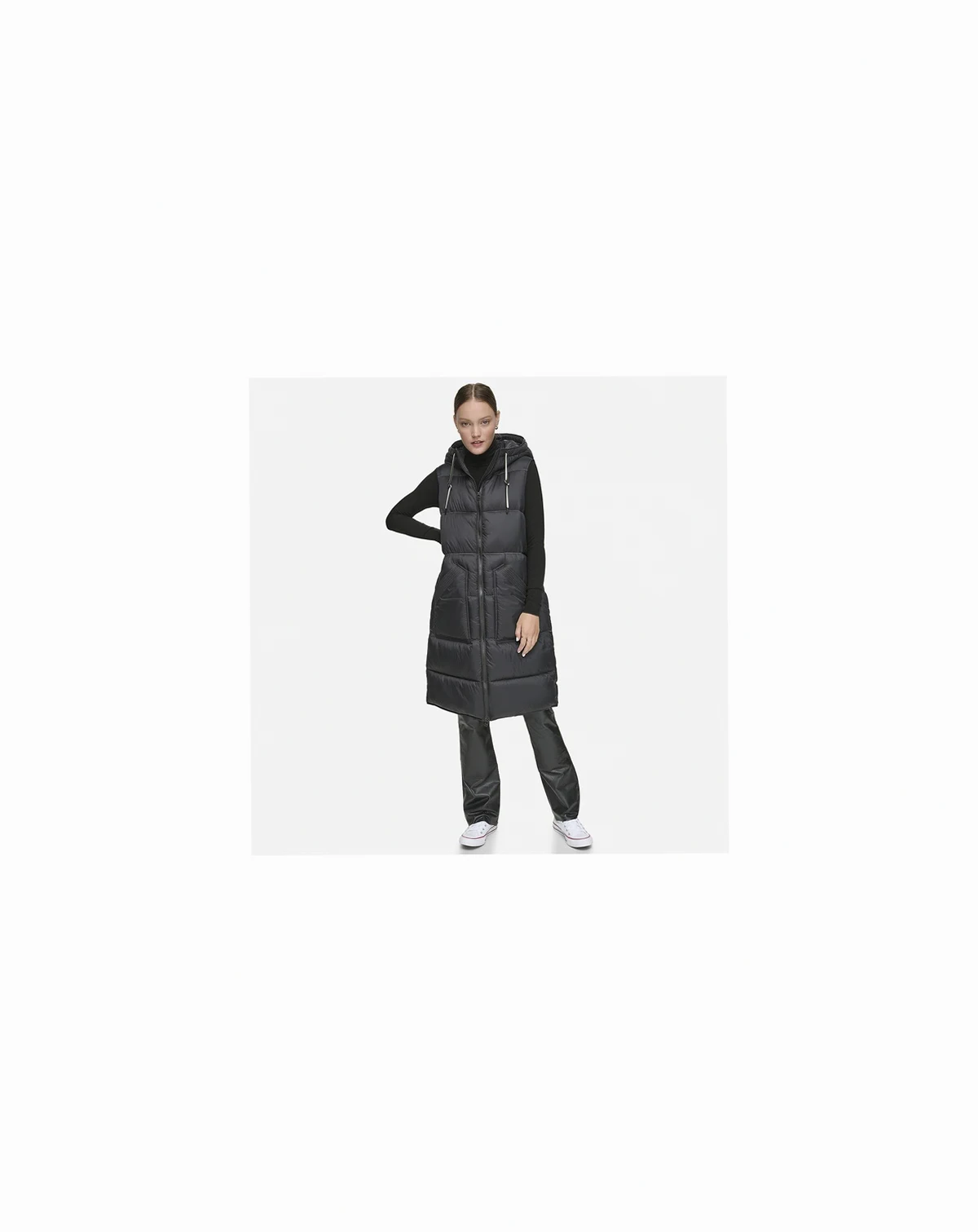 Women's Kerr Horizontal Rail Quilted Matte Shell Puffer Vest