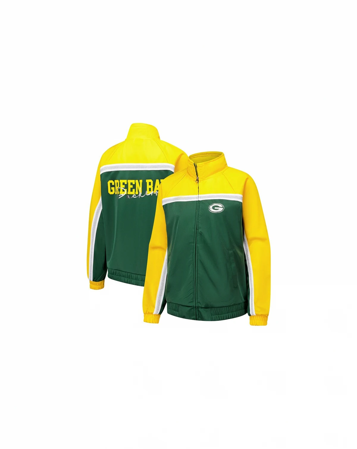 Women's Green Bay Packers Post Game Full-Zip Track Jacket