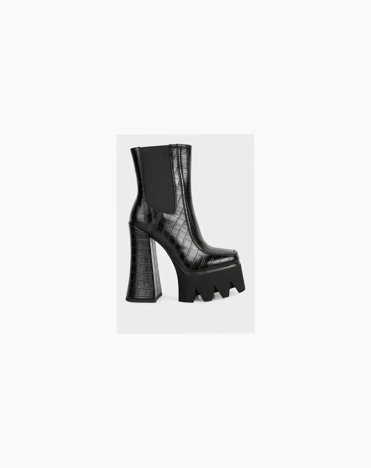 Bounty High Platform Heel Chelsea Boots