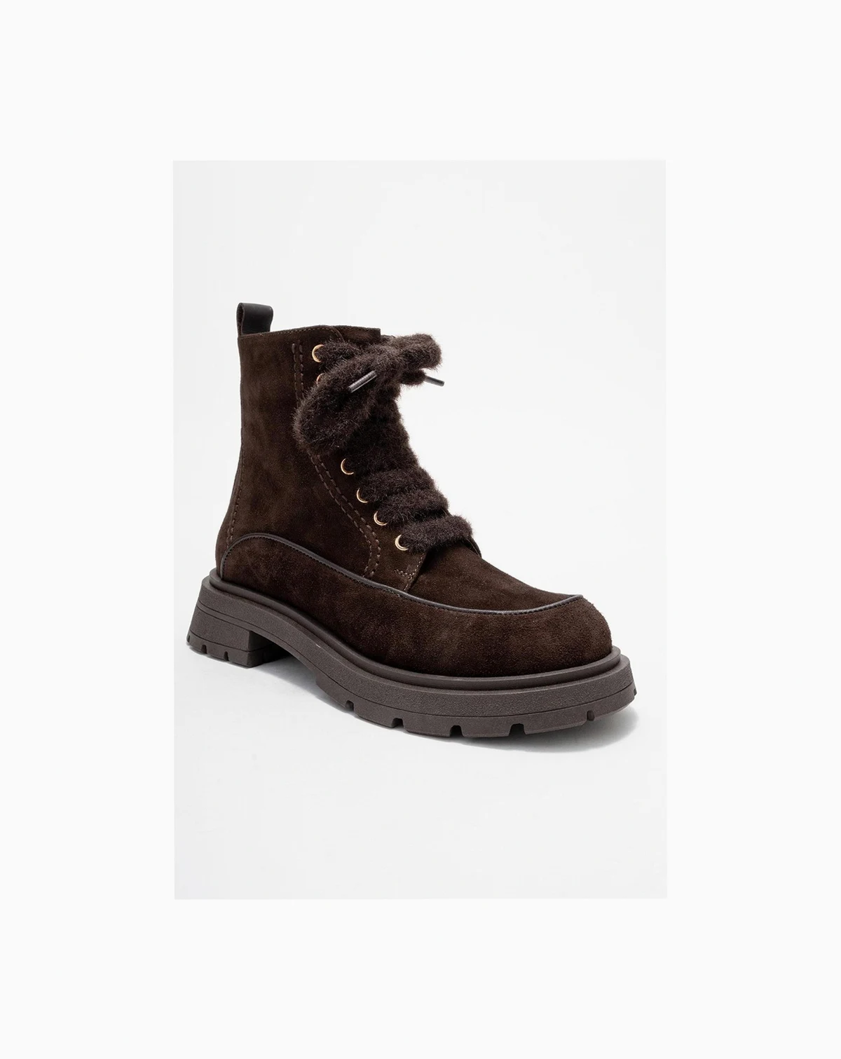 Mina Leather Combat Boot
