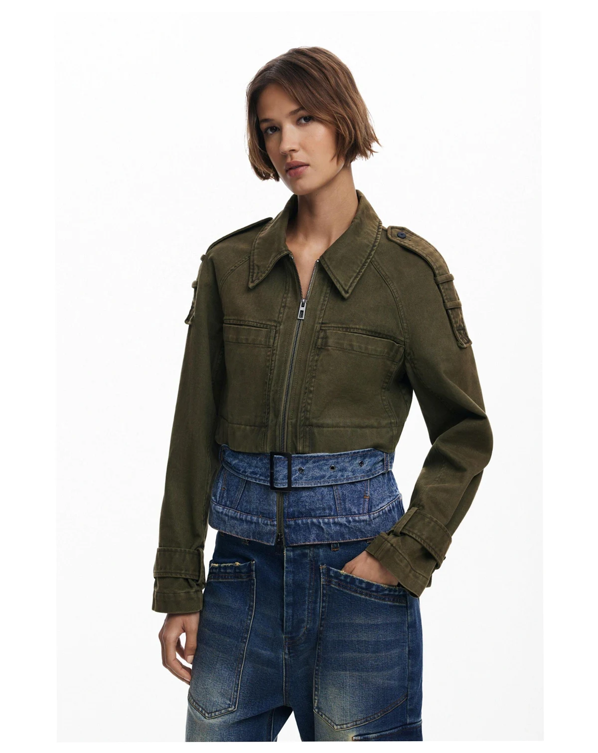 Women's Combined short parka