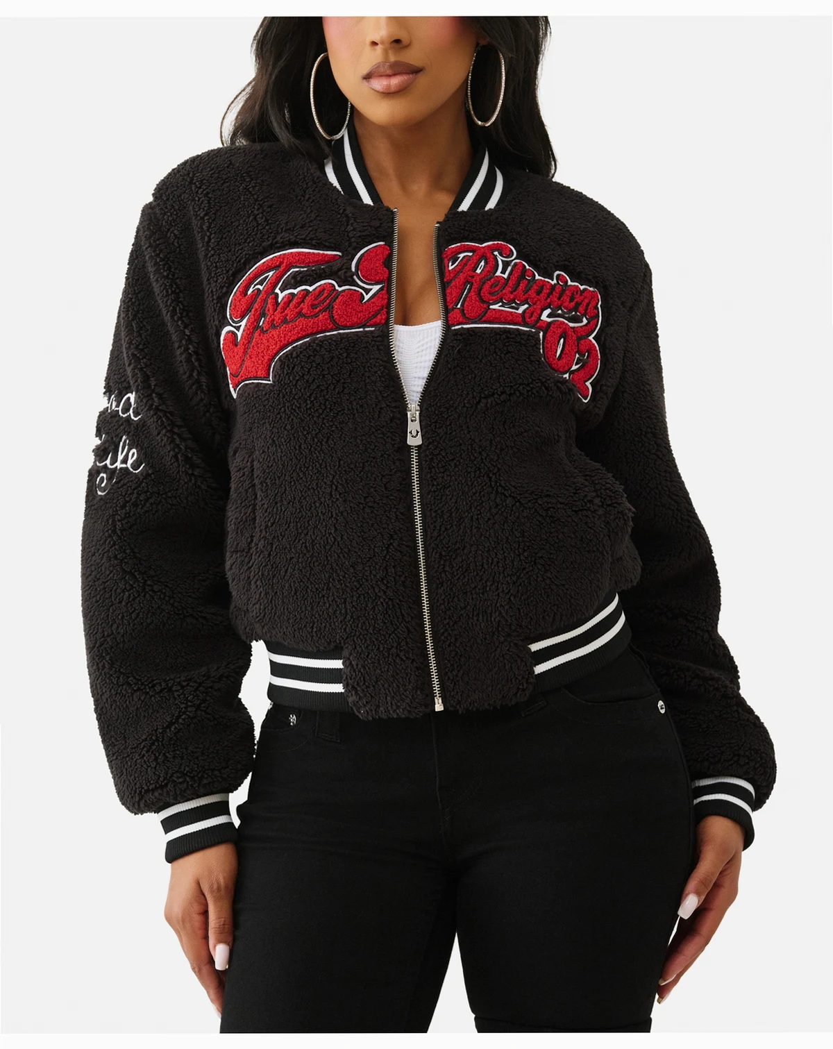 Women's Varsity Chenille Bomber Jacket