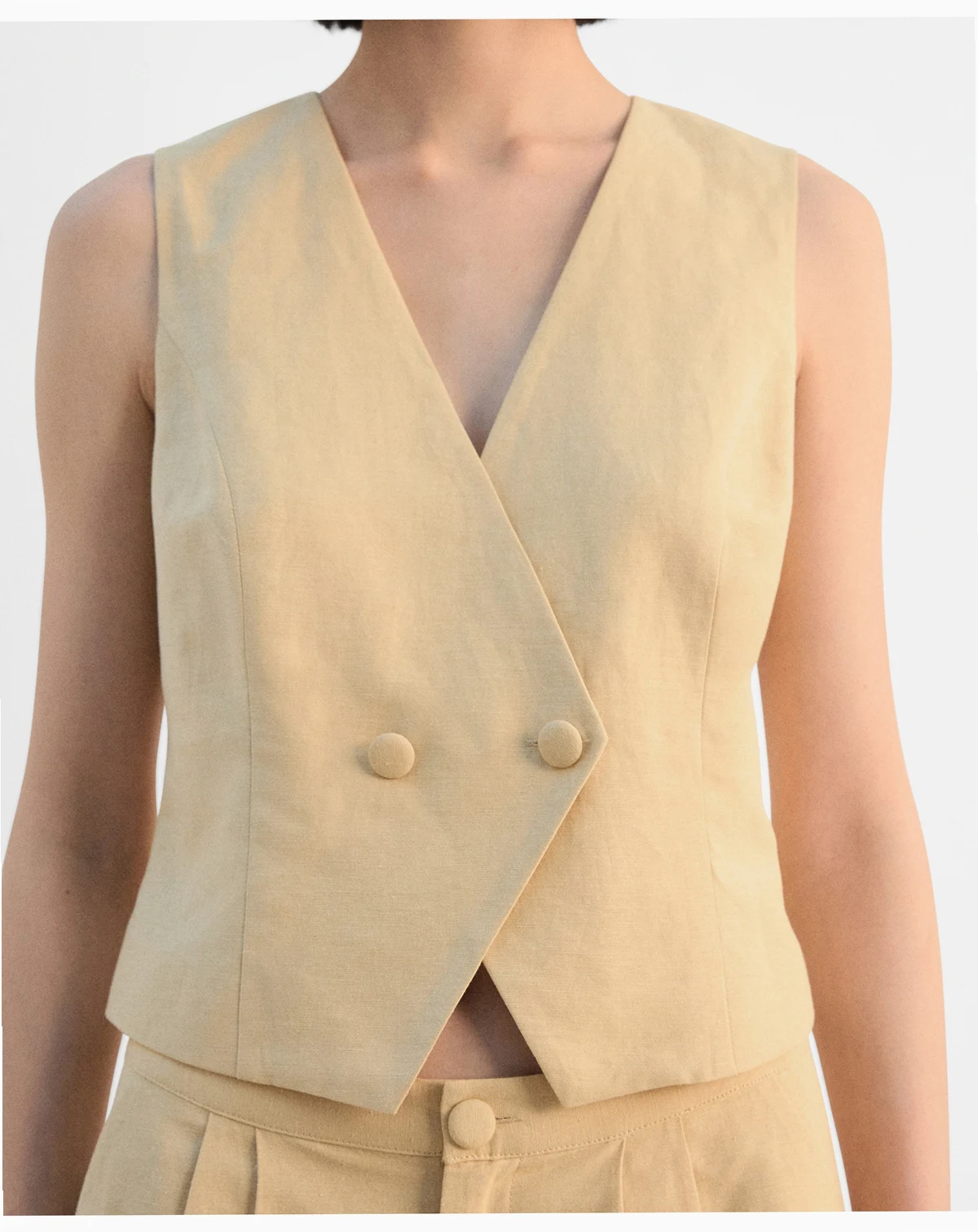 Women's Fitted Suit Vest