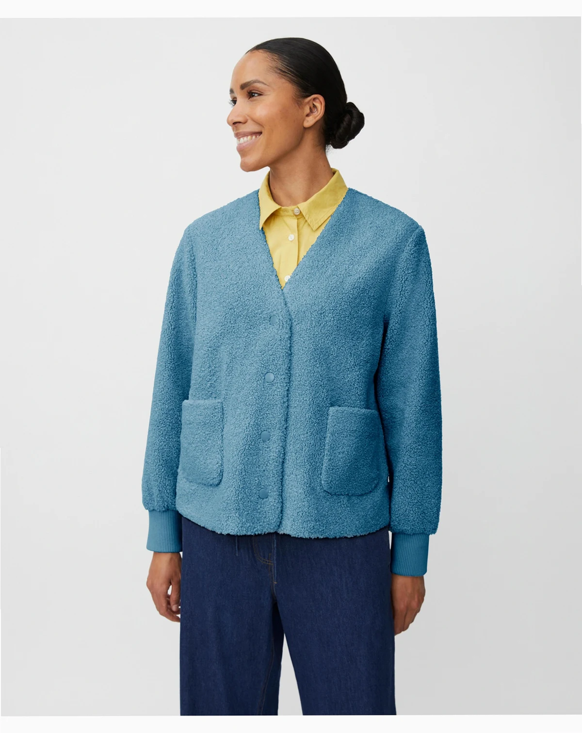 Women's MaJunte V-Neck Long Sleeve Jacket