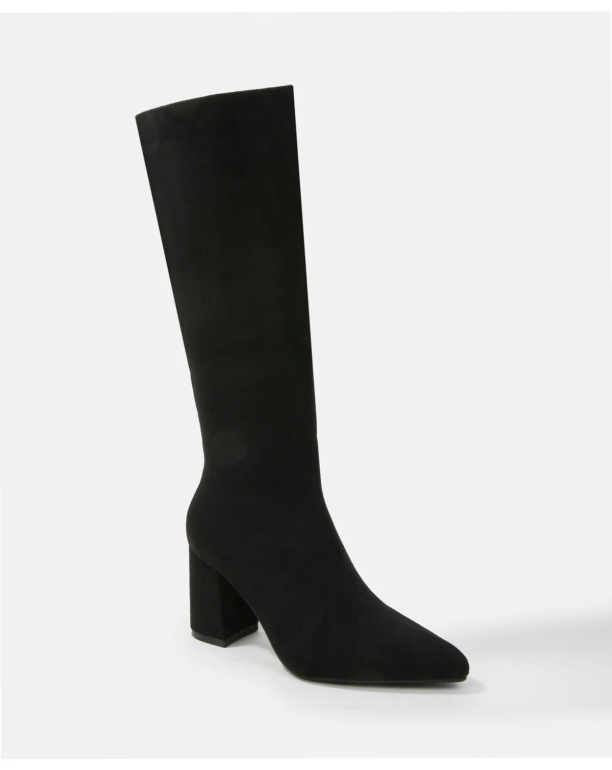 Adele Block Heel Knee High Boots