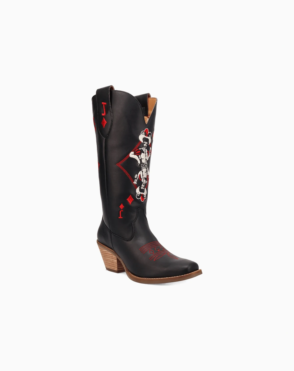 Women's Jack Of Diamonds Leather Boot