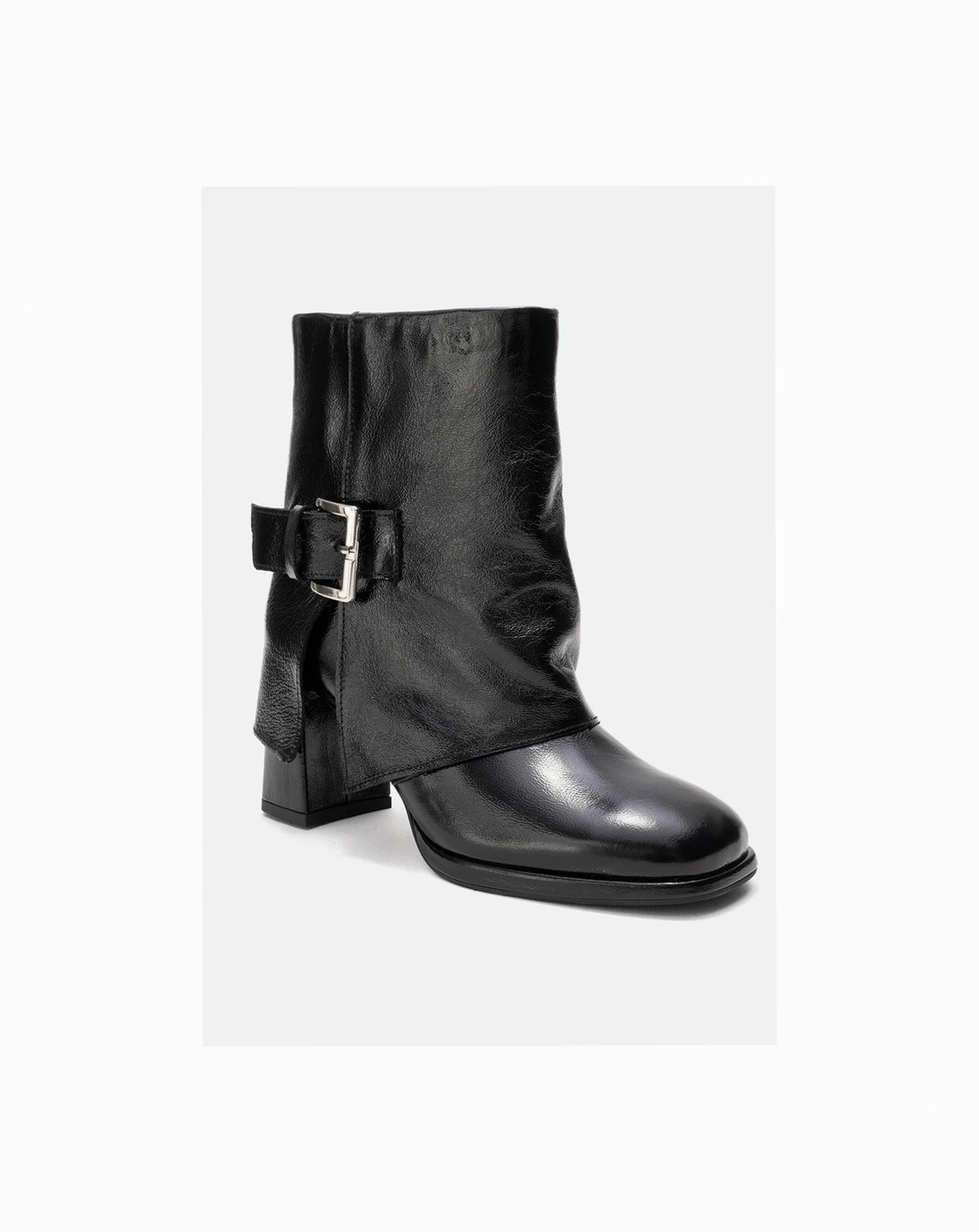 Women's Lore Leather Block Heel Boot