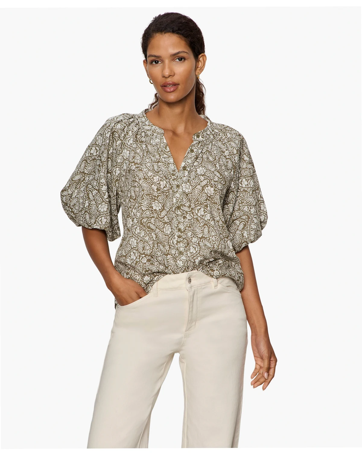Women's Plenty of Love Bubble Blouse