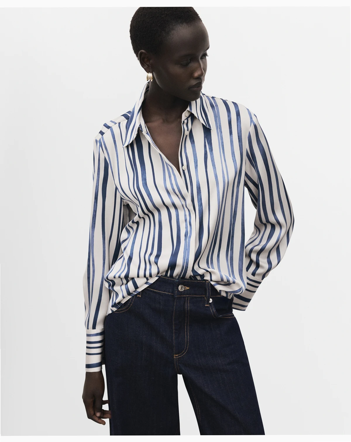 Women's Flowy Printed Shirt