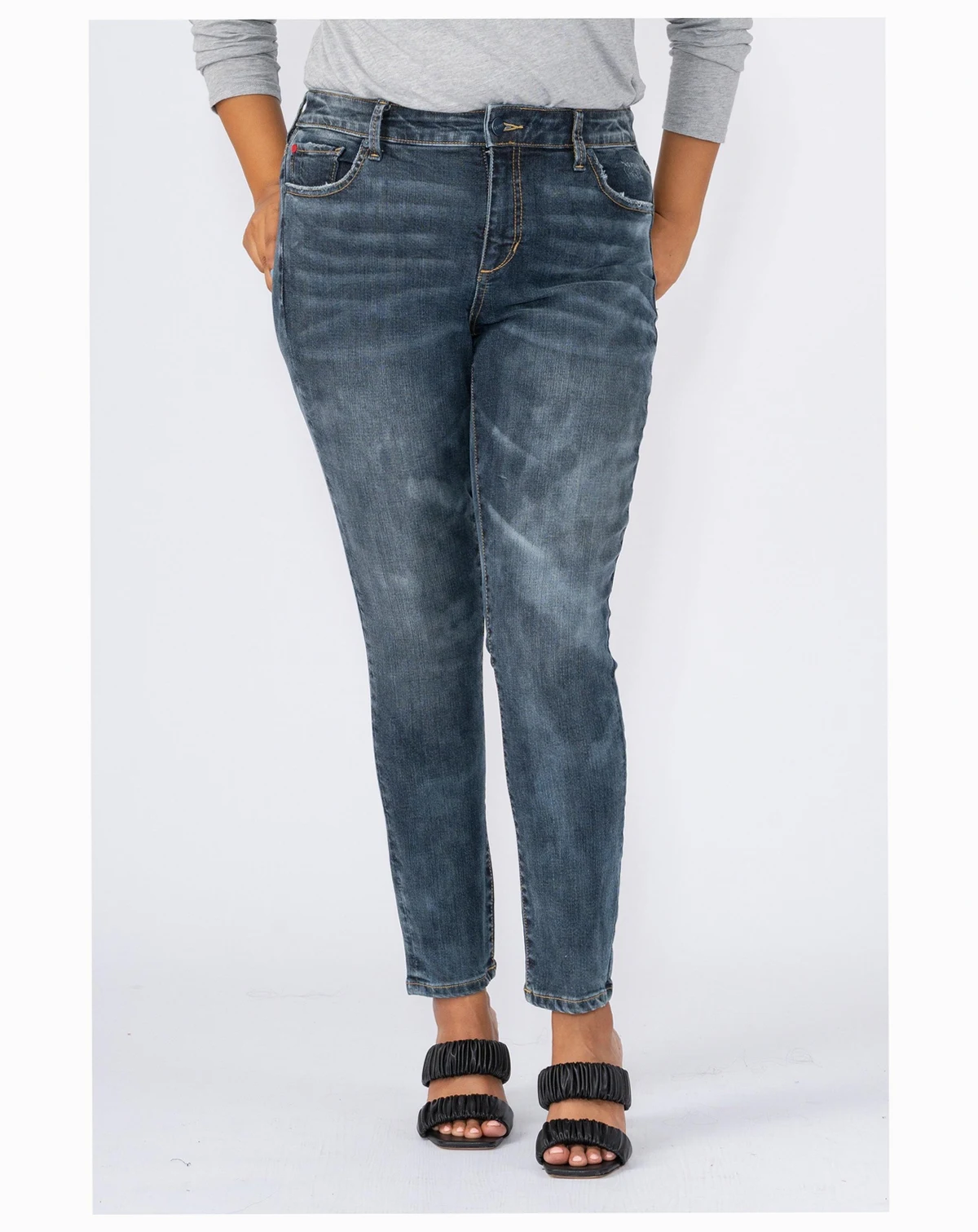 Women's High Rise Ankle Skinny Jeans