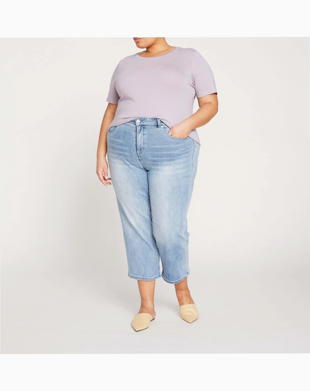 Women's Bae Boyfriend Crop Jeans