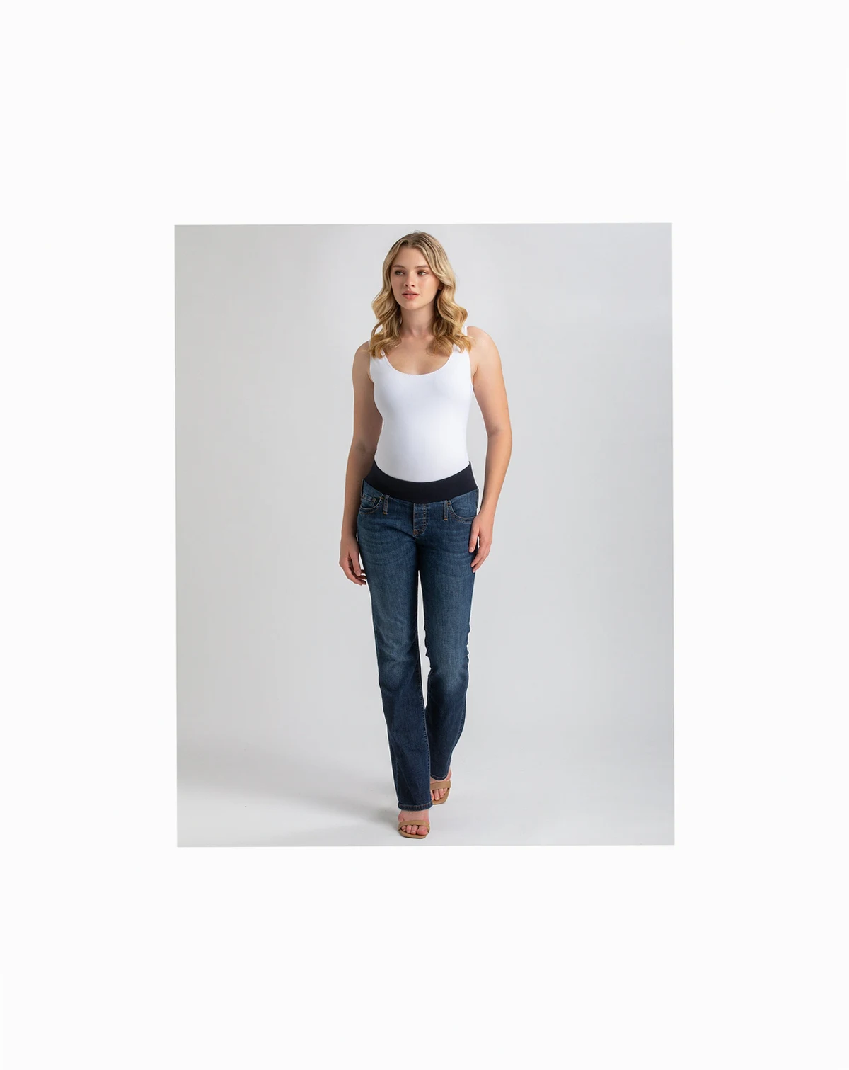 Maternity Slim Bootcut Jeans