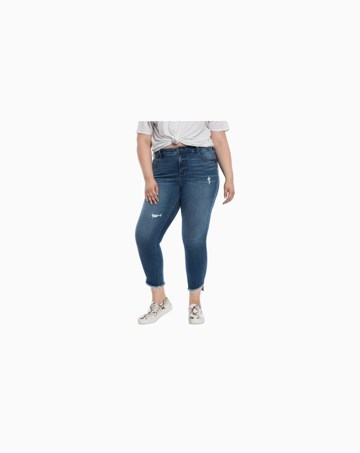 Women's Denim High Rise Ankle Skinny Jeans