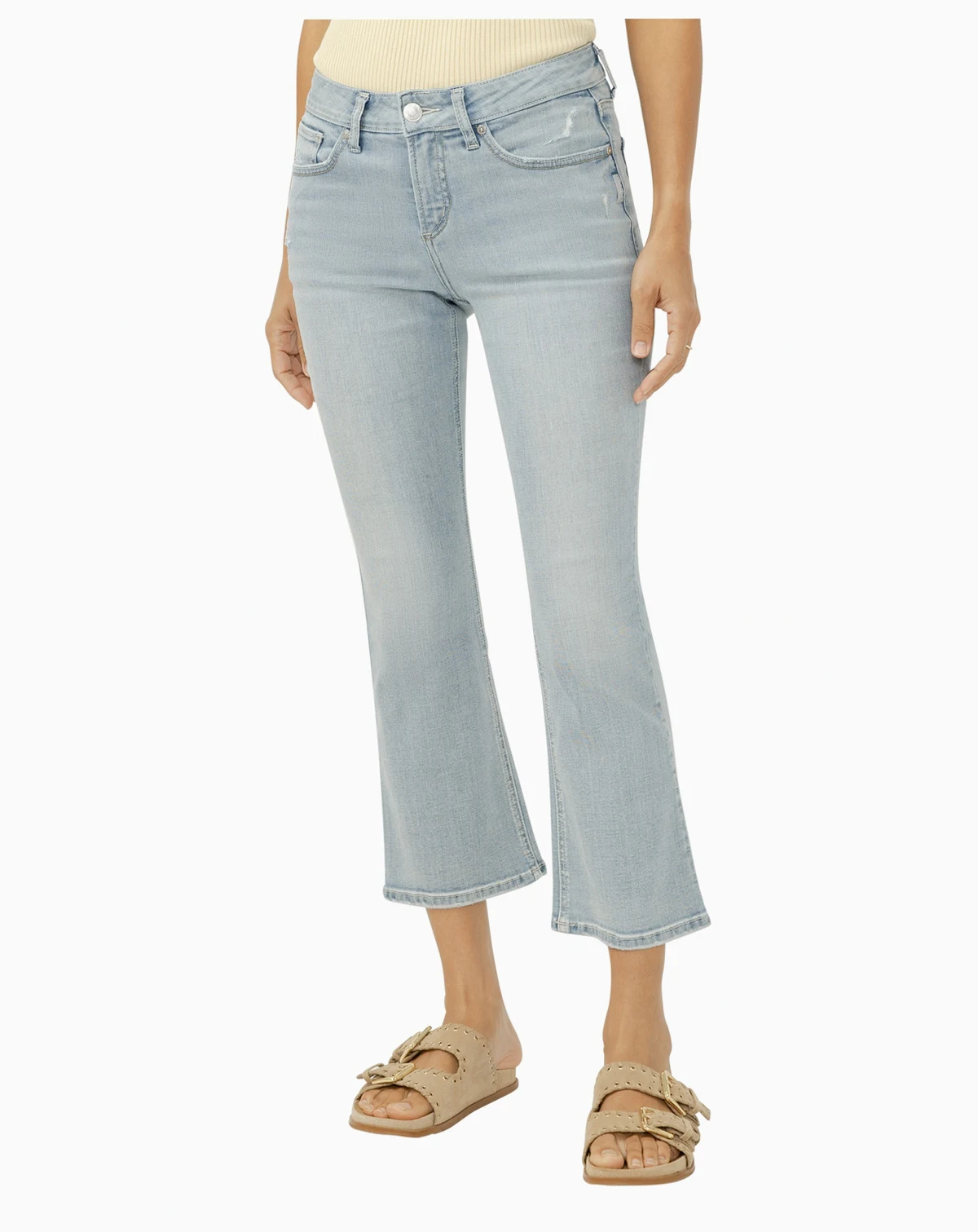 Women's Suki Mid-Rise Luxe Stretch Kick Flare Jeans