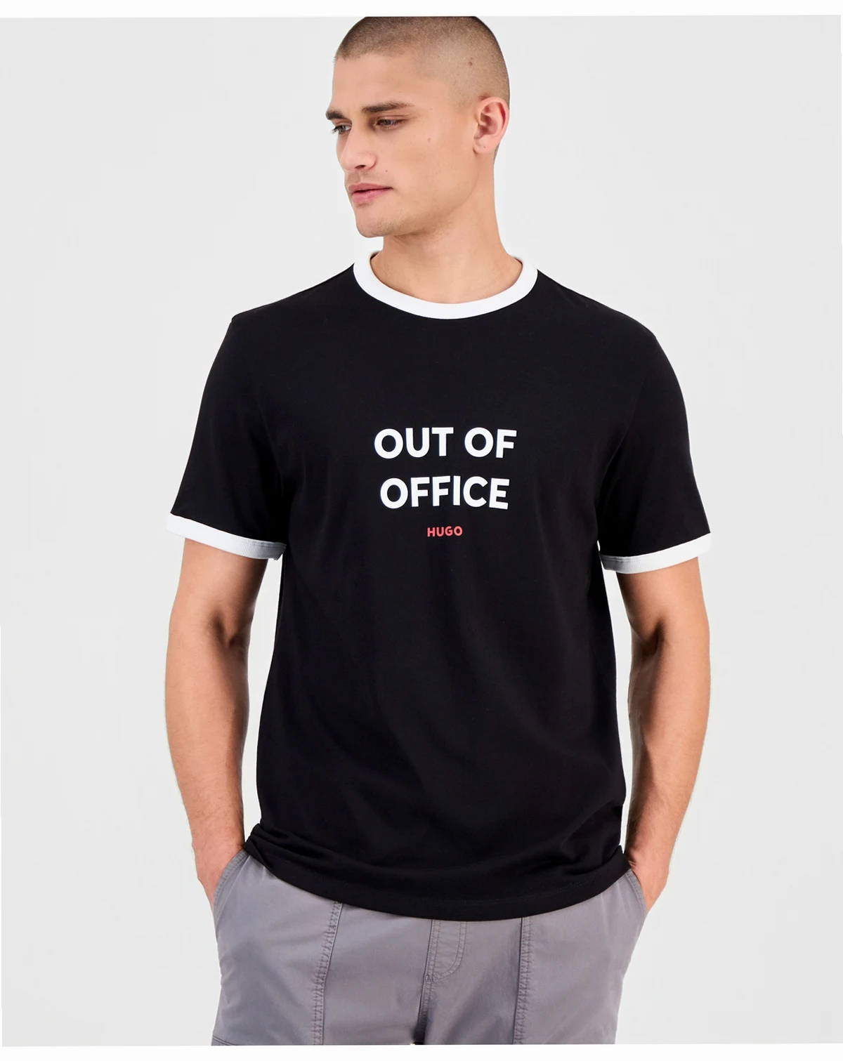 Men's Doffice Short-Sleeve Graphic Crewneck T-Shirt