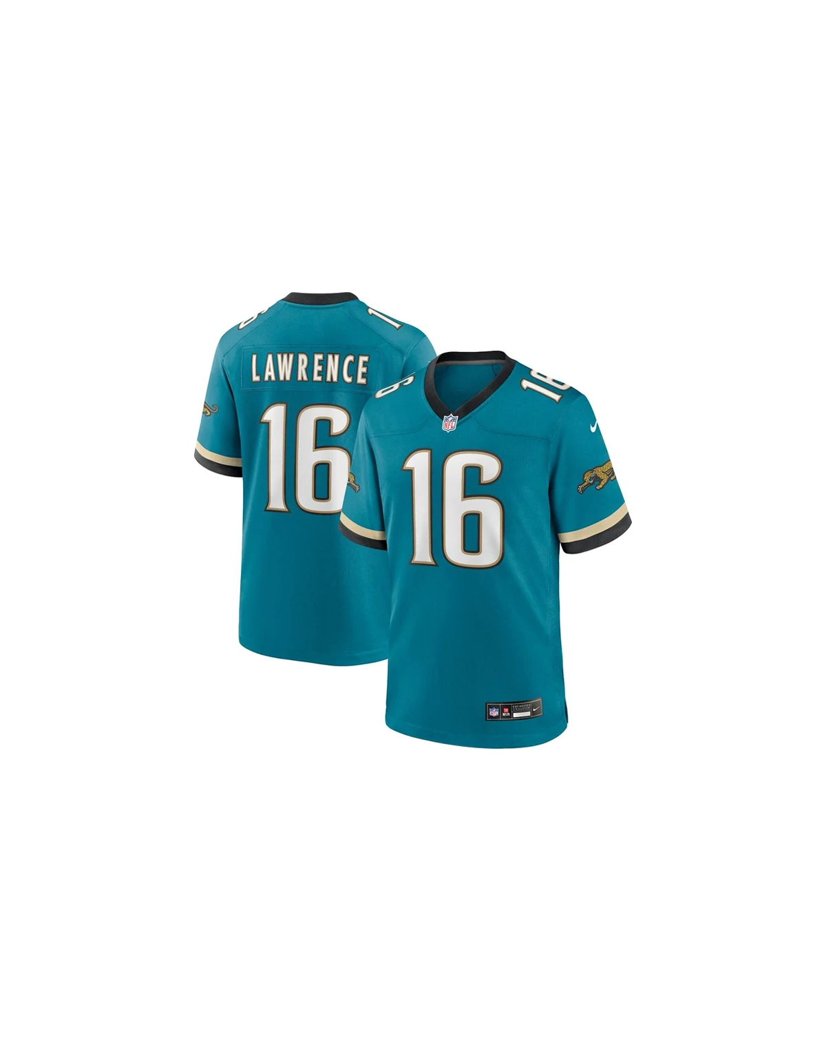 Men's Trevor Lawrence Teal Jacksonville Jaguars Prowler Throwback Player Game Jersey