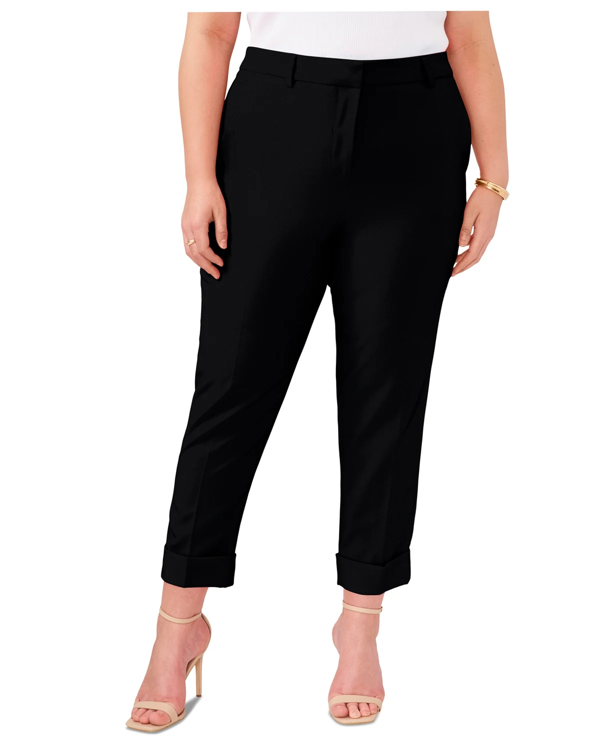 Plus Size Straight-Leg Pants, Created for Macy's