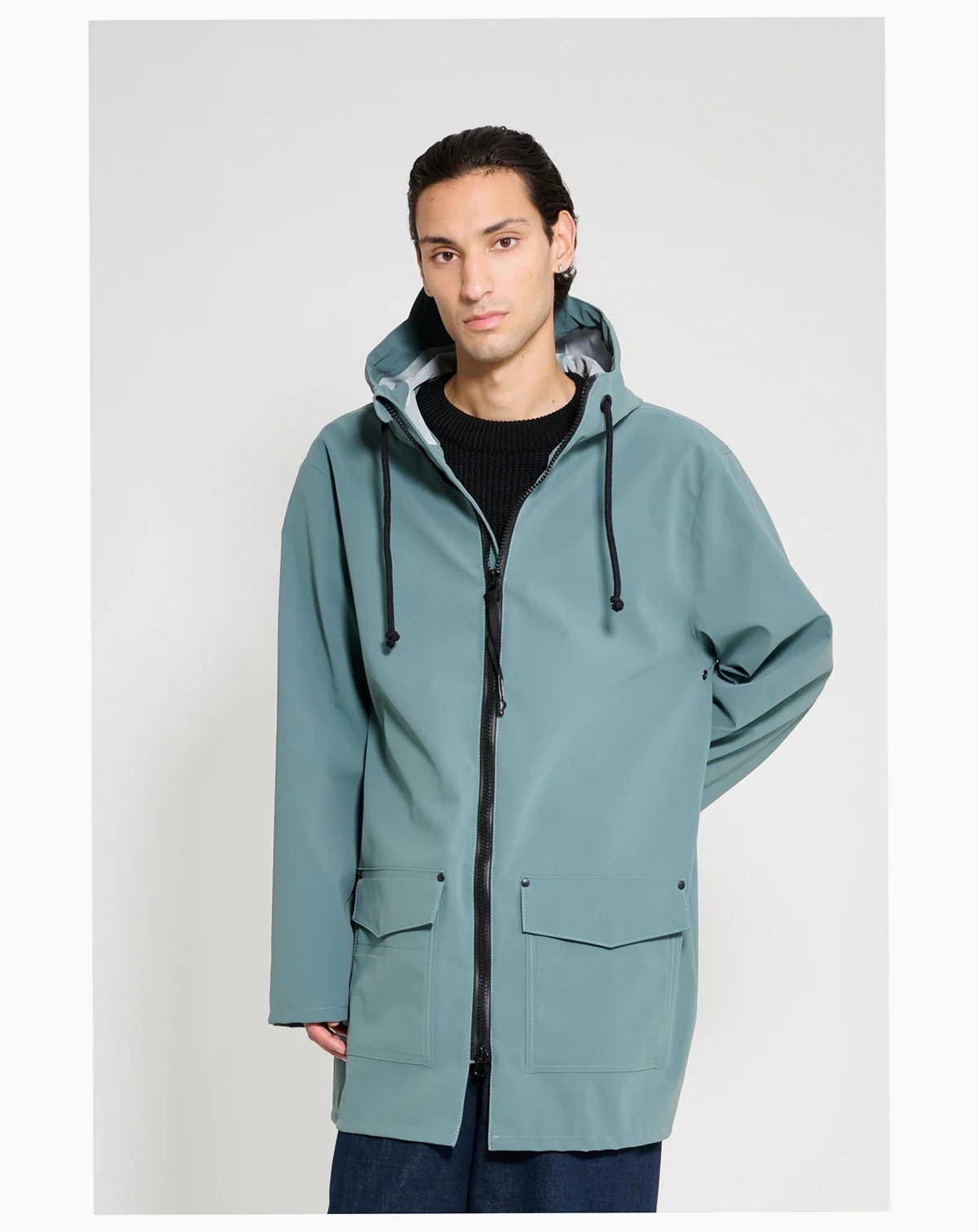 Men's Stockholm Patch Raincoat