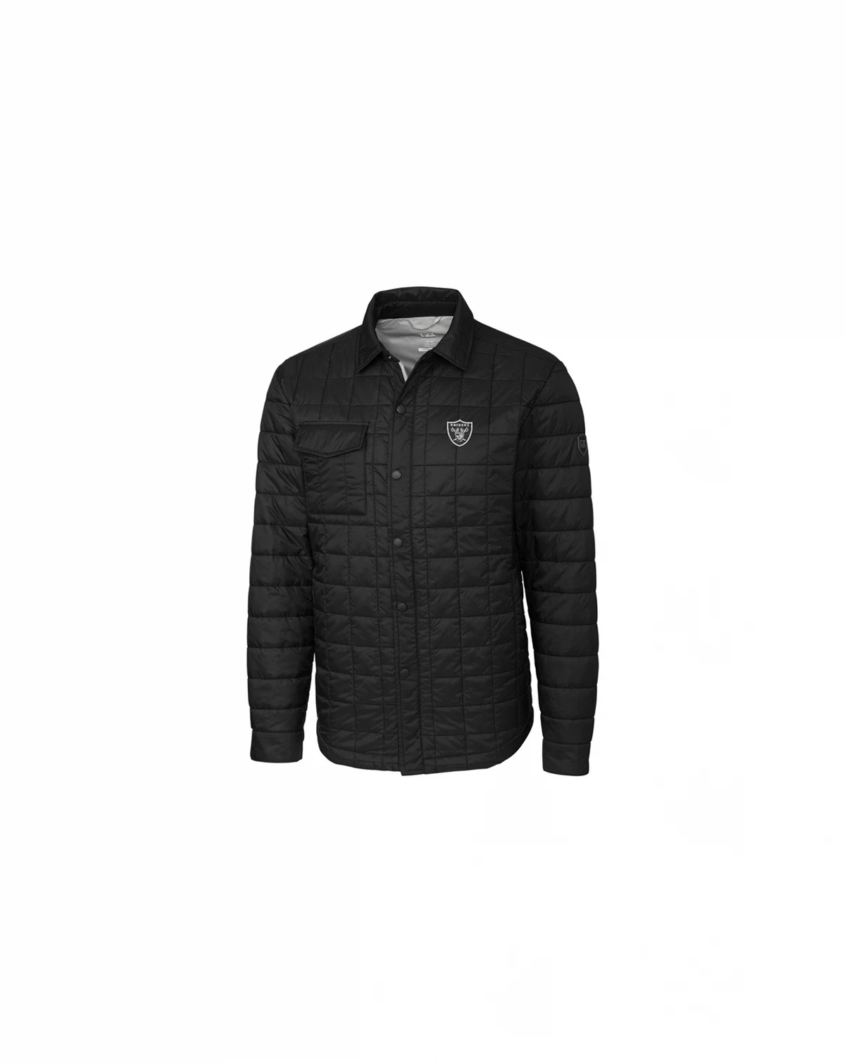 Men's Black Las Vegas Raiders Rainier Shirt Jacket