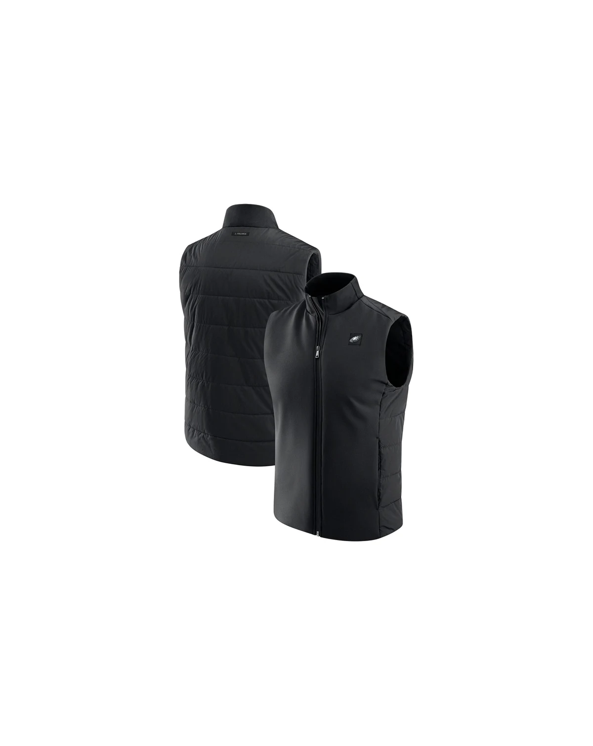 Men's Black Philadelphia Eagles Front Office Full-Zip Vest