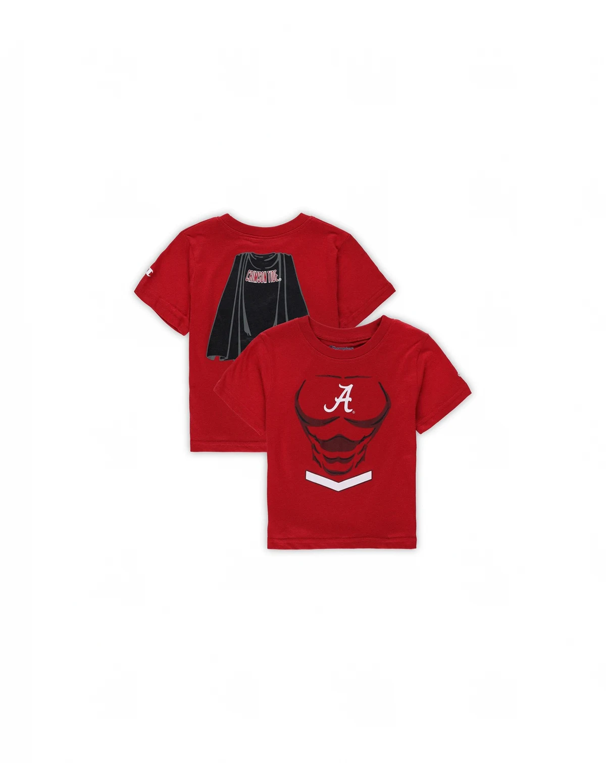 Toddler Boys and Girls Crimson Alabama Crimson Tide Super Hero T-shirt