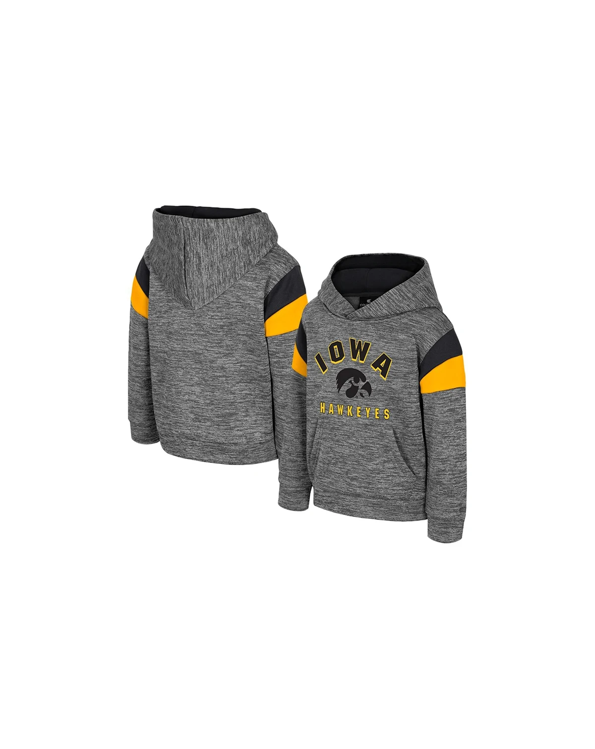 Toddler Gray Iowa Hawkeyes Wizard City Hoodie