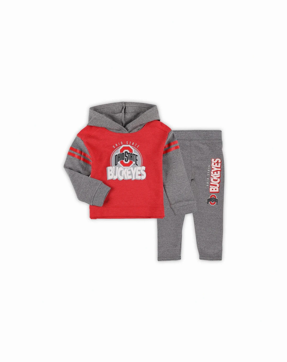 Girls Toddler Ohio State Buckeyes Clubhouse Pullover Hoodie and Legging Set