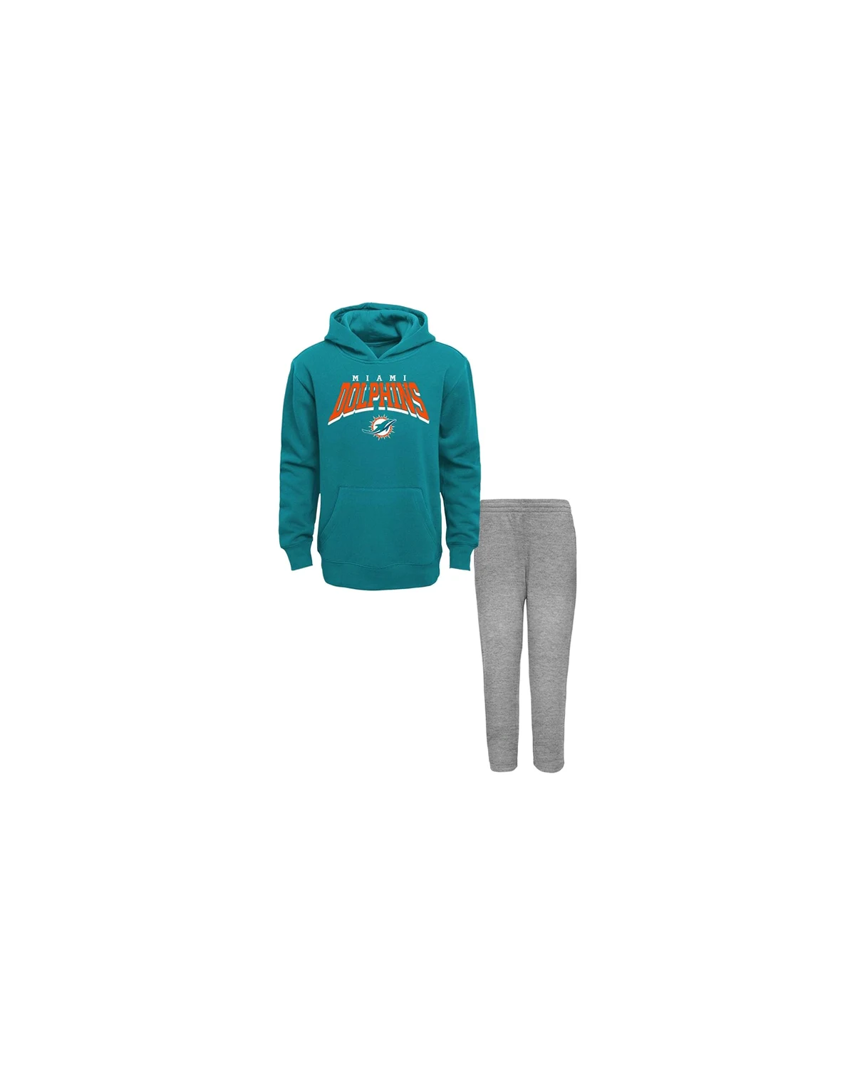 Toddler Miami Dolphins Dynamic Duo Fleece Pullover Hoodie and Sweatpants Set