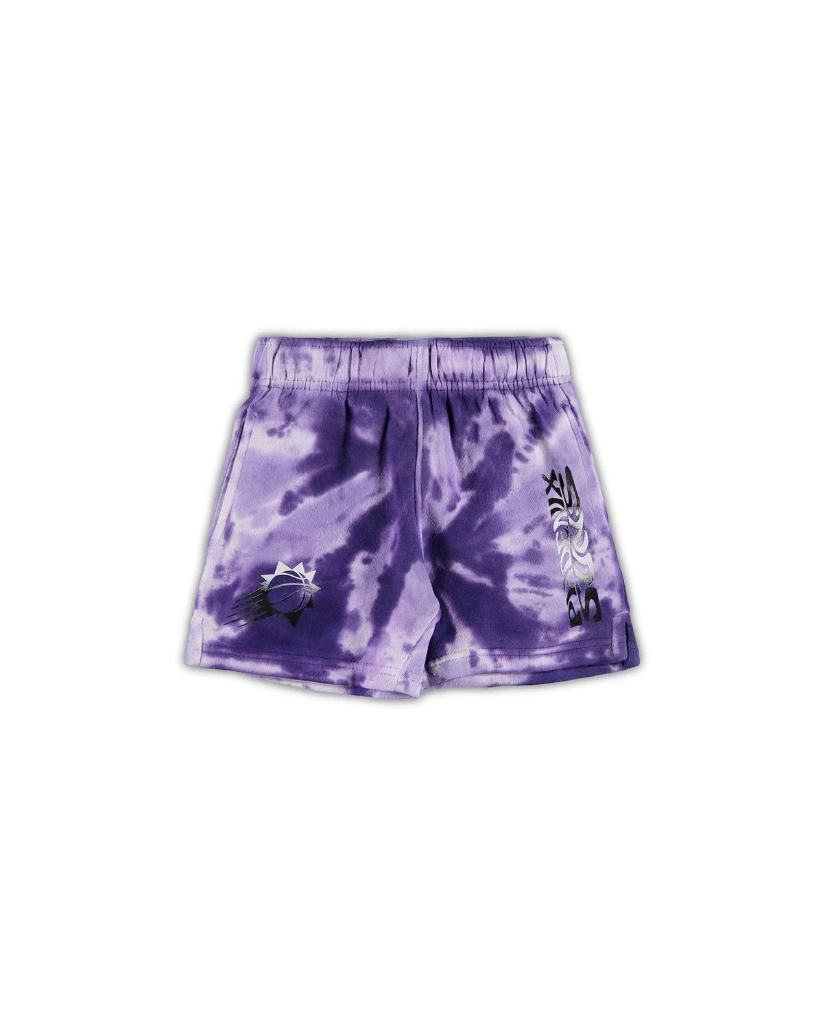 Toddler White, Purple Phoenix Suns Santa Monica Shorts